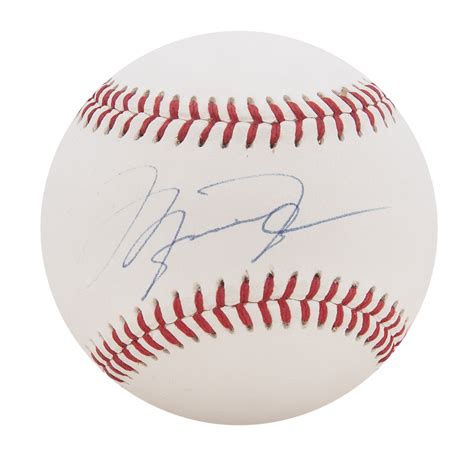 Lot Detail Michael Jordan Single Signed Baseball Uda