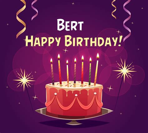 Happy Birthday Bert Pictures Congratulations