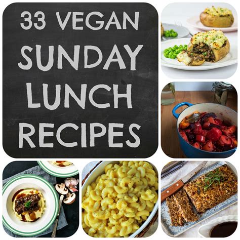 Vegan Sunday Lunch Ideas Vegan Sunday Lunch Recipes Lunch Recipes