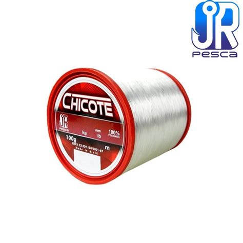 Linha Monofilamento Chicote JR Pesca 100g JRPESCA MGPesca Br