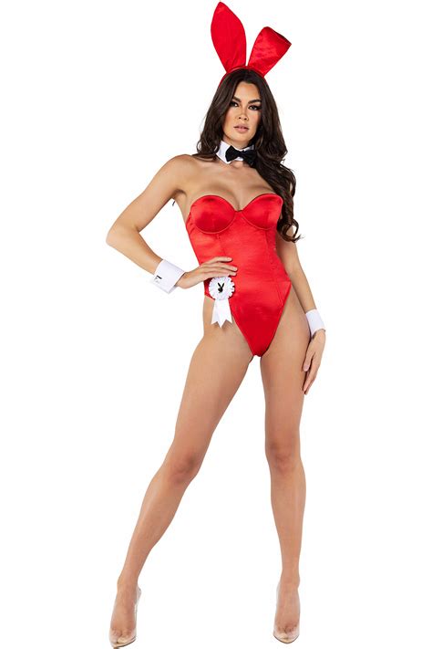 Roma Classic Playboy Bunny Corset Bodysuit Adult Women Costume Pb Ebay