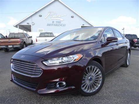 Buy Used 2013 Ford Fusion Titanium Ecoboost Ford Certified Turbo