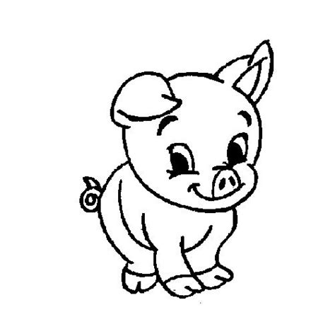 Cute Baby Pig Coloring Pages Pig Cartoon Coloring Pages Cute Baby