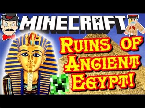Minecraft Ancient Egypt Dimension Mummies Traps Ghosts Treasure