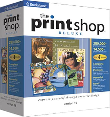 The Print Shop Deluxe 15 Amazonca Software