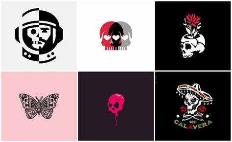 40 Creative Skull Logo Design Ideas By Freelance Artists Around The