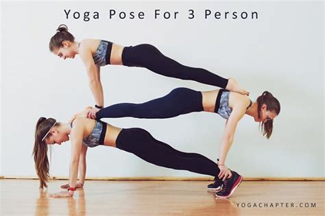 Beginner Yoga Poses With 3 People