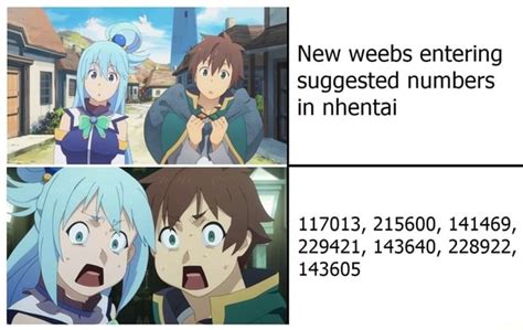 New Weebs Entering Suggested Numbers In Nhentai 117013 215600 141469