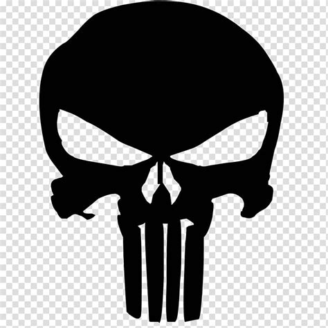 The Punisher Logo The Punisher Decal Skull Transparent Background Png