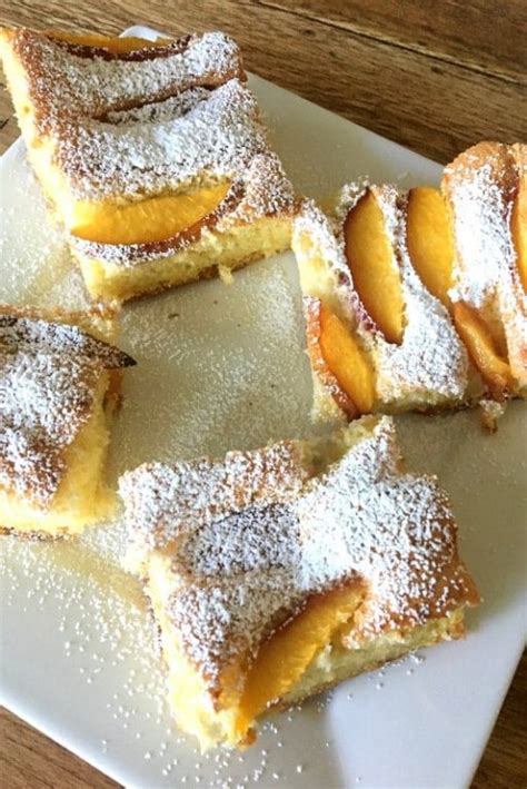 Easy Summer Old Fashion Peach Cake The Bossy Kitchen