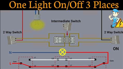 Intermediate Switch Wiring Connection Intermediate Switch Circuit