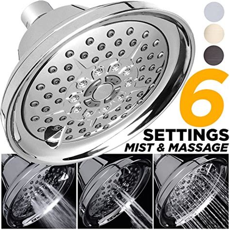 Mist Shower Head High Pressure Multi Function 25 Gpm Powerful Spray