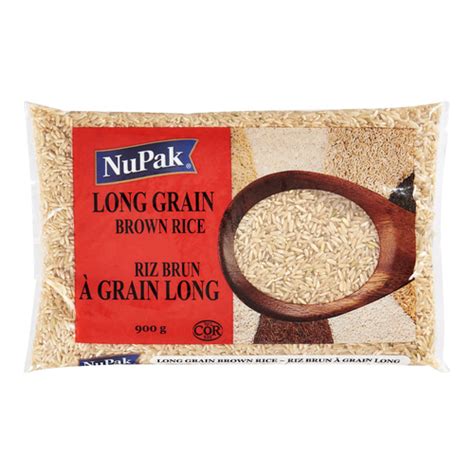 NuPak Long Grain Brown Rice 900 g Voilà Online Groceries Offers