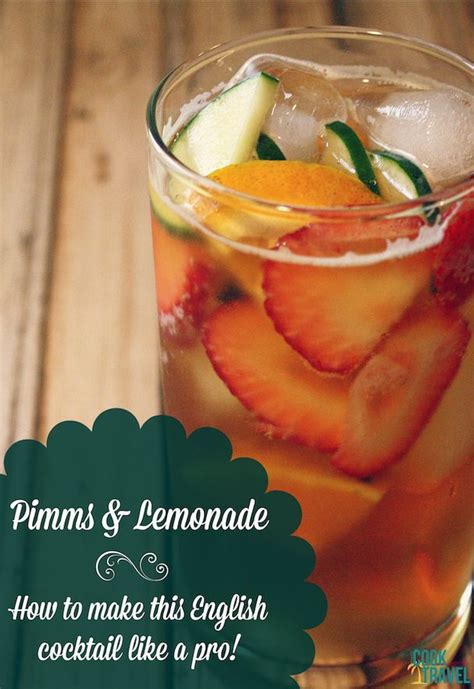 How To Drink Pimms Like The Brits Pimms And Lemonade Summertime