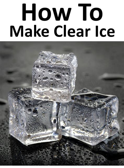 How To Make Clear Ice Gypsyplate