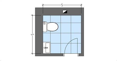 7 Most Relevant 5x5 Powder Room Layout Plans For Home