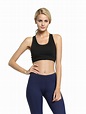 Sexy Dance - Running Shockproof Breathable Professional Fitness Sports Bra with Pocket Gym Exercise Yoga Bra with Thick Chest Pad - Walmart.com ...