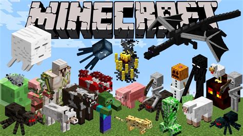 Créatures Minecraft Tous Les Mobs Minecraft Lifecoach