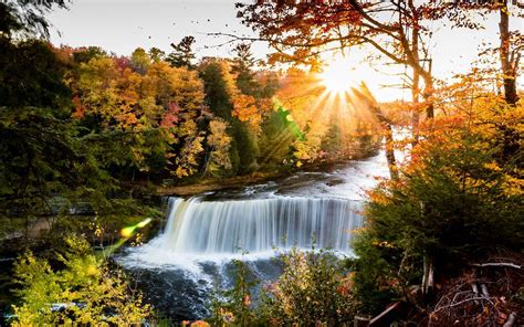 A List Of Enchanting Michigan Waterfalls To Visit Year Round Michigan