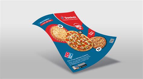 Dominos Pizza Flyer On Behance