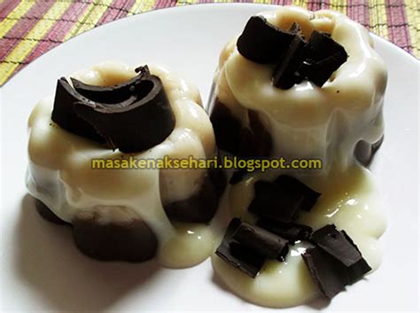 Lihat juga resep lapis hunkwee enak lainnya. Resep Puding Coklat Susu Hunkwe Saus Vla Lembut