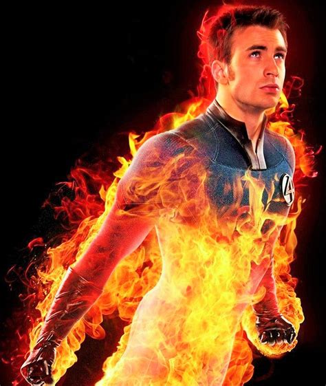 Human Torch Chris Evans Heroes Wiki Fandom Powered By Wikia