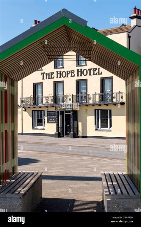 The Hope Hotel And Pub Closed Shut During The Covid 19 Coronavirus