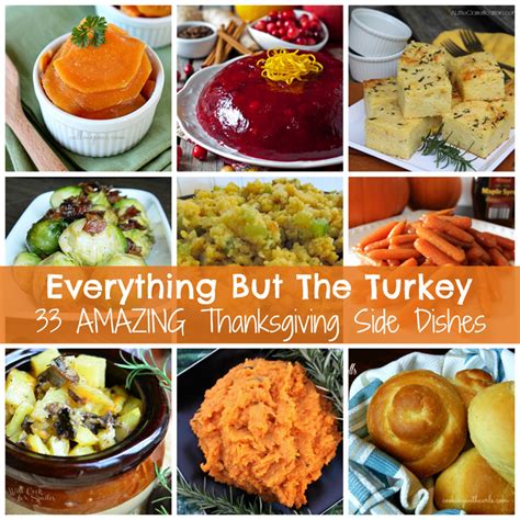 We rounded up 33 amazing vegetarian thanksgiving recipes that won't leave you feeling left out — or hungry — at the table. Everything But The Turkey | 33 Thanksgiving Side Dishes ...