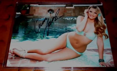 KENNA JAMES ADULT Film Star Model Signed Autographed Photo Penthouse