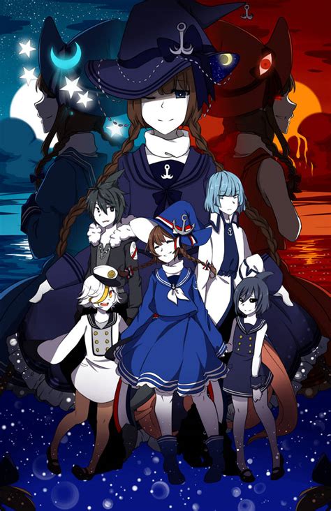 wadanohara and the great blue sea by hinarytea on deviantart
