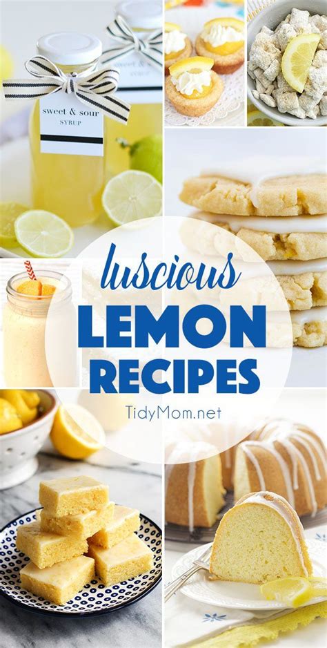 Lemon Recipes Are The Perfect Way To Use Up Leftover Lemons