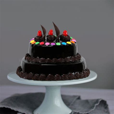 Top 99 2 Tier Chocolate Cake Decoration How To Decorate A Two Tier