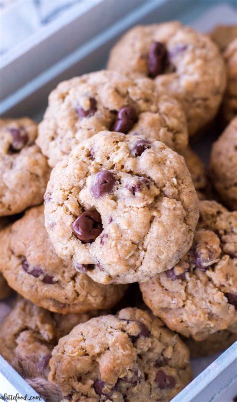 Soaking the raisins gives a boost to the texture and stops them from burning during cooking. Oatmeal Chocolate Covered Raisin Cookies - A Latte Food