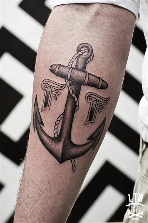 Awesome Anchor Tattoo Designs Cuded