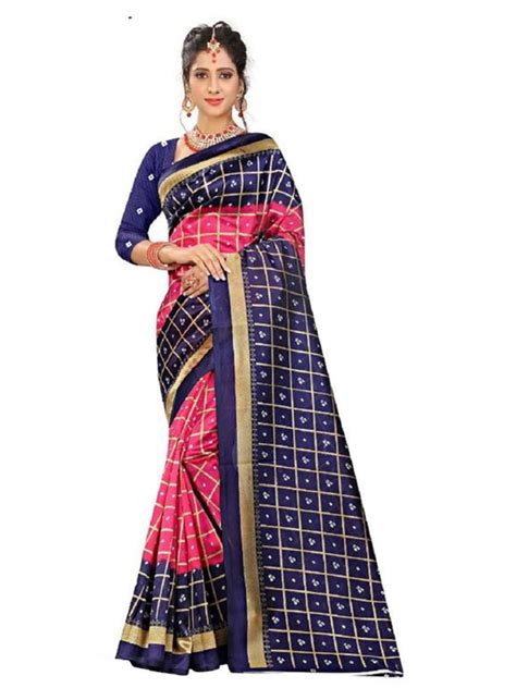 Beautiful Striped Sarees To Flaunt Meesho