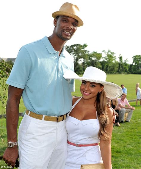 chris bosh and adrienne williams wedding miami heat star forgets nba lockout daily mail online