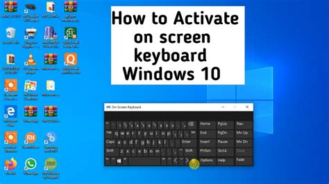 How To Open On Screen Keyboard In Windows With Shortcut Key Otosection