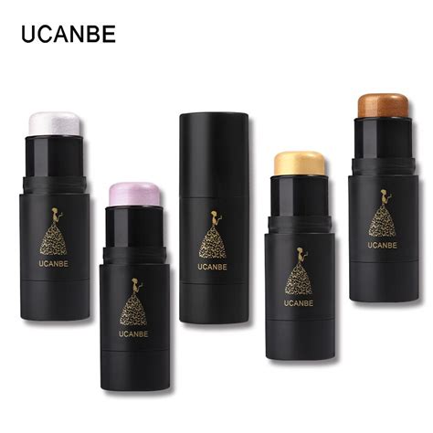 Ucanbe Brand Highlighter Contour Bronzer Makeup Stick 3d Face Shimmer