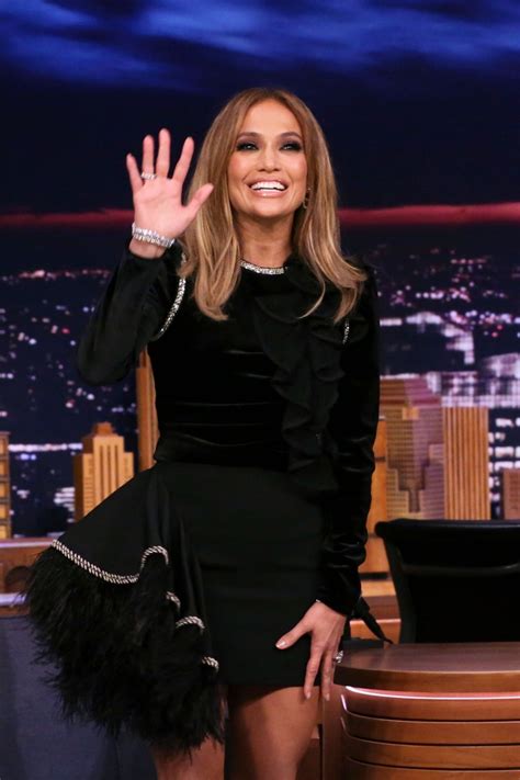 Jennifer Lopez At Tonight Show Starring Jimmy Fallon In New York 0910