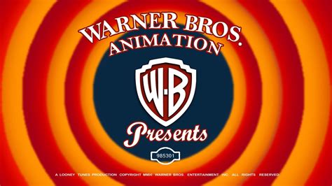 Classic Warner Bros Animation Logo Looney Tunes Cartoons Animated