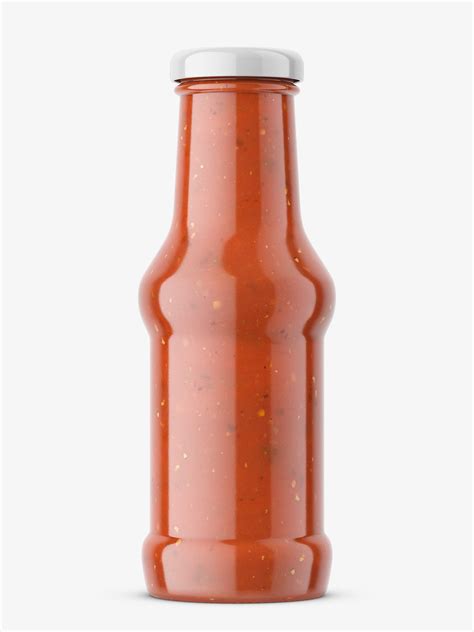 Tomato Sauce Bottle Mockup Smarty Mockups