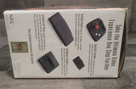 NEC TurboGrafx 16 System Black Console TG16 CIB Complete 1000002957 EBay