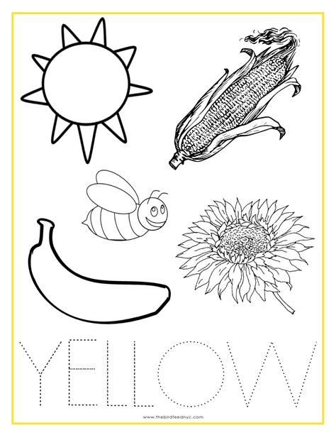 Printable Coloring Sheets Color Activities Preschool Coloring Pages