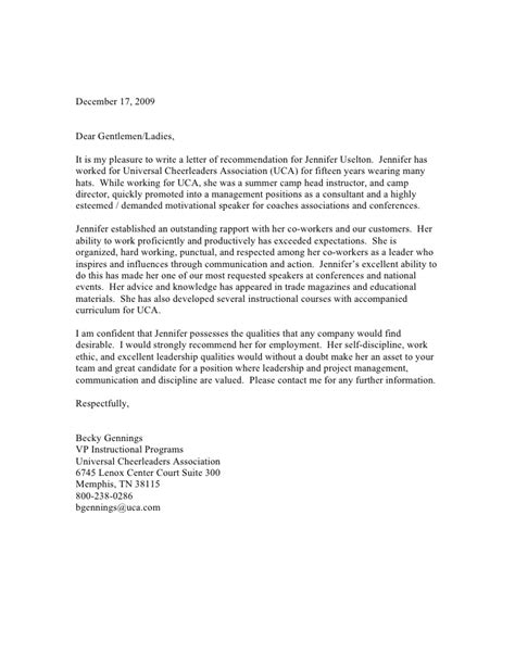 The goal of a cover letter hasn't changed over time: Letter Of Recommendation 2009