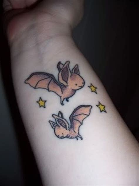 46 Best Bat Tattoos Images On Pinterest Bat Tattoos