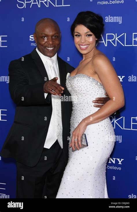 Jordin Sparks And Father Sparkle World Premiere Hollywood Los Angeles