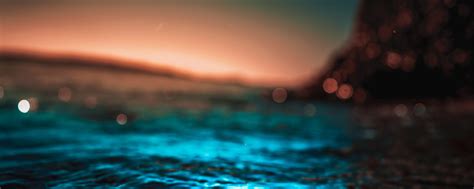 2560x1024 Dawn Depth Of Field Dusk Ocean Sea Sunrise Sunset Water