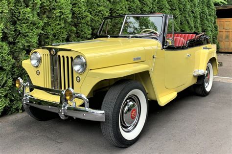 1949 Willys Overland Jeepster For Sale On Bat Auctions Sold For