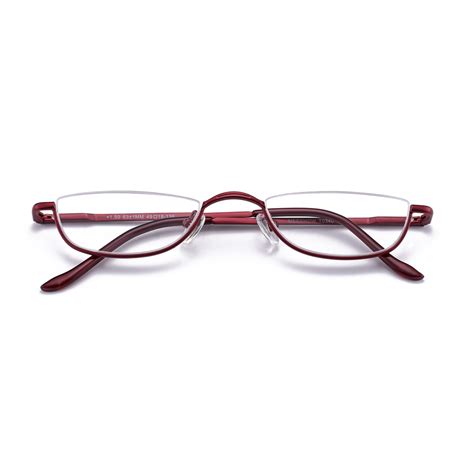 Half Frame Women Semi Rimless Spectacles Half Rim Reading Glasses
