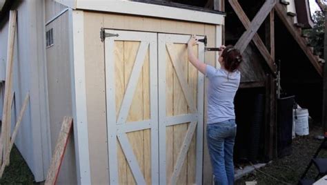 How To Build Double Shed Doors Rijals Blog